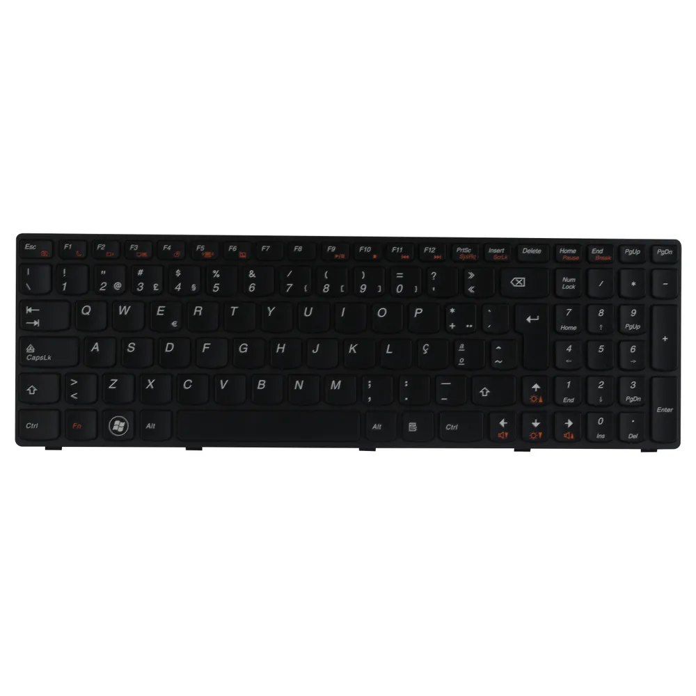 Harga bagus baru untuk Lenovo G570 BR Layout Laptop Notebook Keyboard