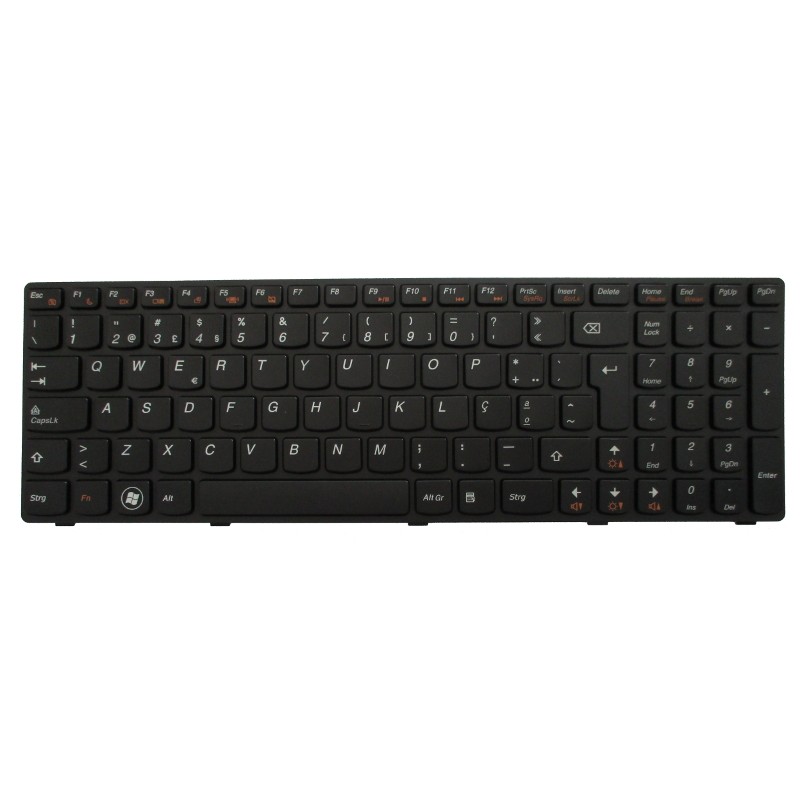 Harga bagus baru untuk Lenovo G580 BR Layout Laptop Notebook Keyboard