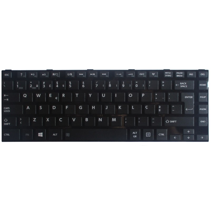 Harga Pabrik untuk Toshiba C800 BR Layout Laptop Notebook Keyboard Penggantian Pars