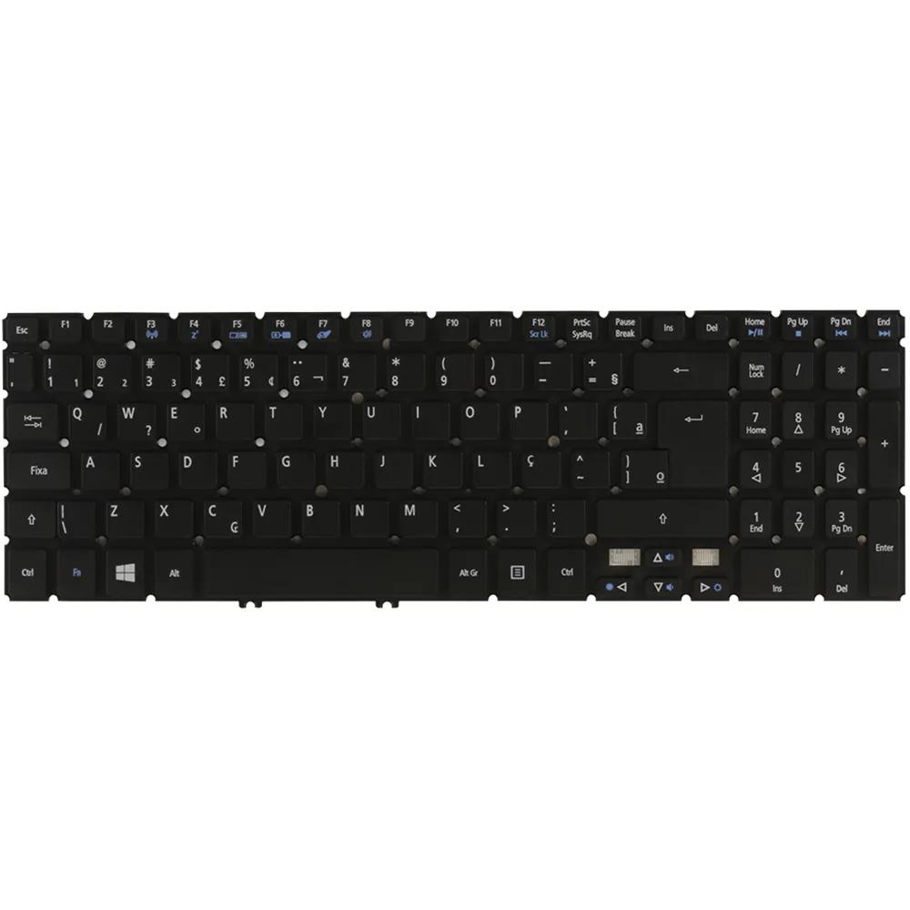 BR Brazil Layout Laptop Keyboard Untuk Acer V5-571